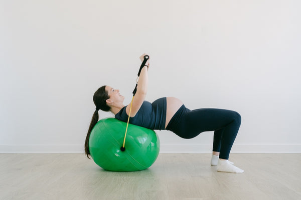 Supine Chest Press on Channel Ball