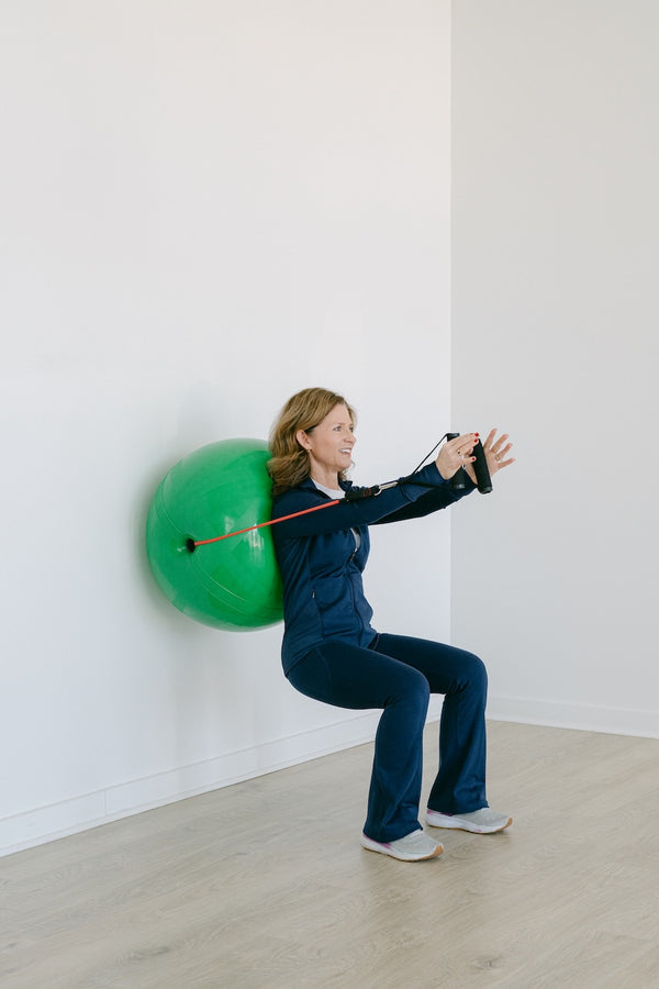 Channel Ball Squat with Chest Fly