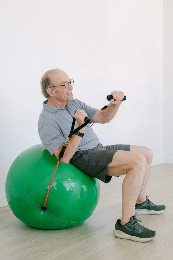 Ab Crunch with Tubing Resistance